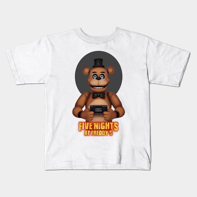 five night at Freddy's Kids T-Shirt by Step_Up